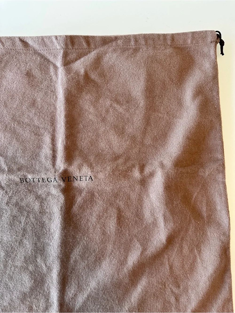 Bottega Veneta Tan Handbag Dust Bag with Drawstring